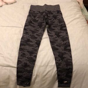 Gymshark black camo leggings
